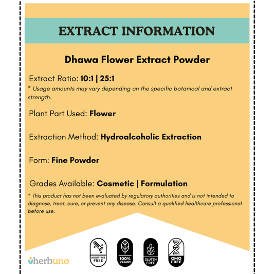 Dhawa Flower Extract Powder - Woodfordia fruticosa - Herbuno.Com
