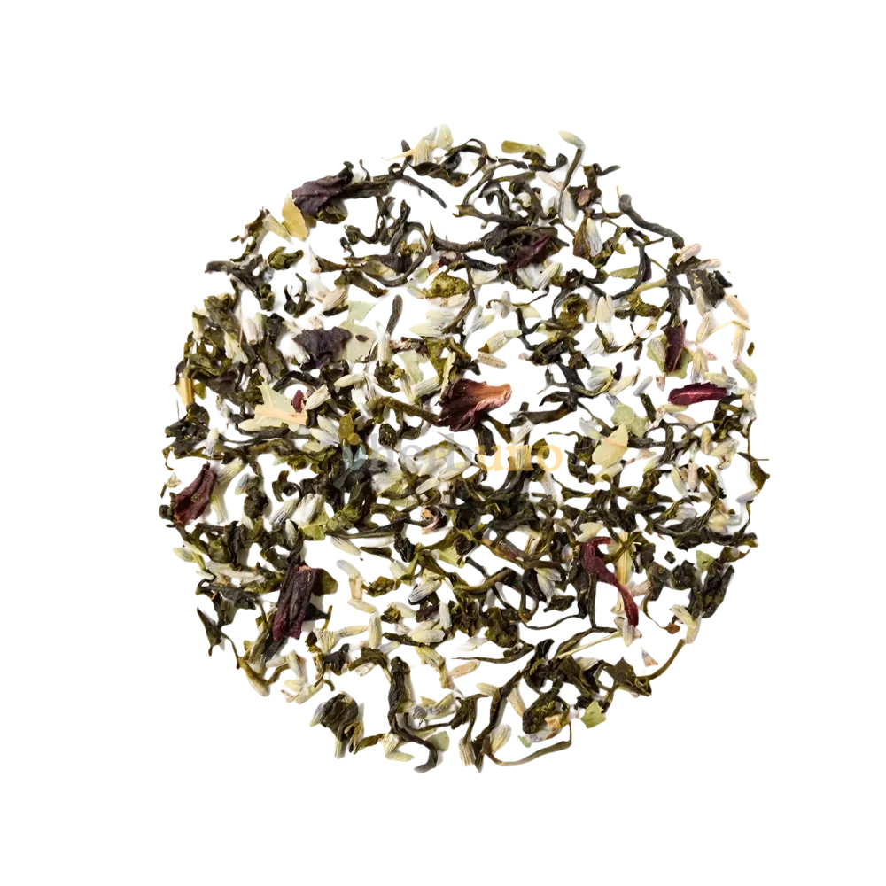 Lavender Bloom Green Tea - Herbuno.Com