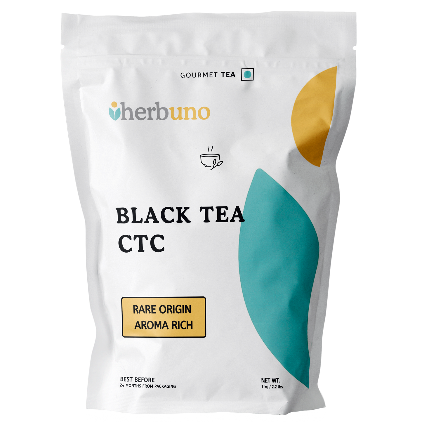 Organic CTC Tea (Camellia sinensis) — Black Tea Granules/Powder - Herbuno.Com