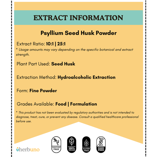 Psyllium (Ispaghula) Seed Husk Powder - Herbuno.Com