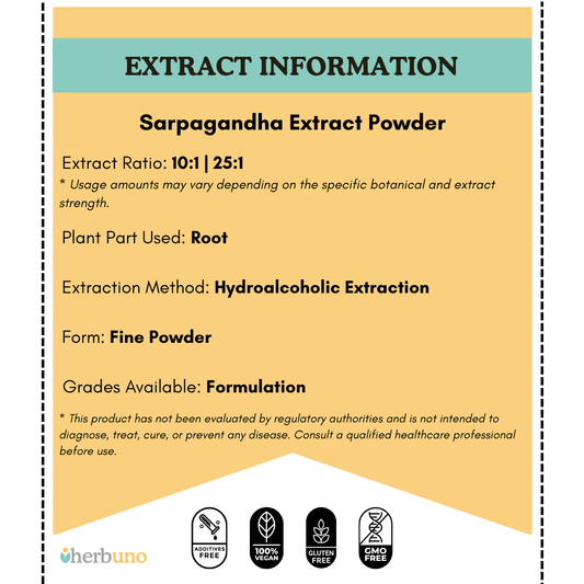 Sarpagandha Extract Powder - Herbuno.Com