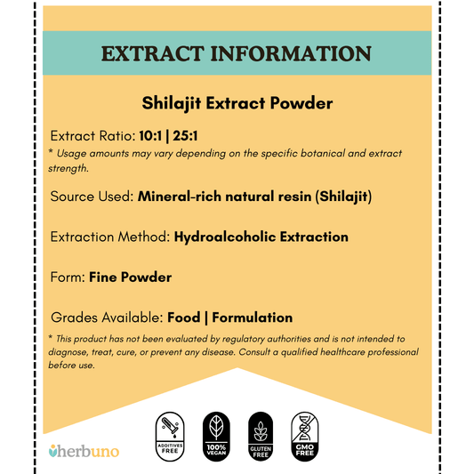 Shilajit Extract Powder - Herbuno.Com