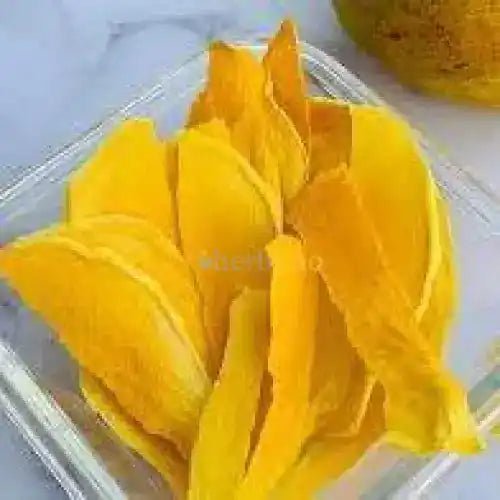 Slow Dried Mango Slices - Chewy Tropical Treat - Herbuno.Com