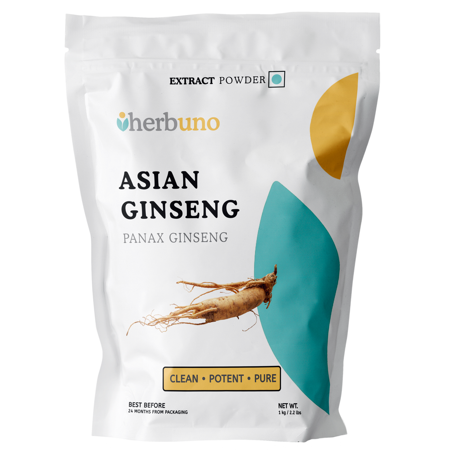 Asian Ginseng Extract Powder - Herbuno