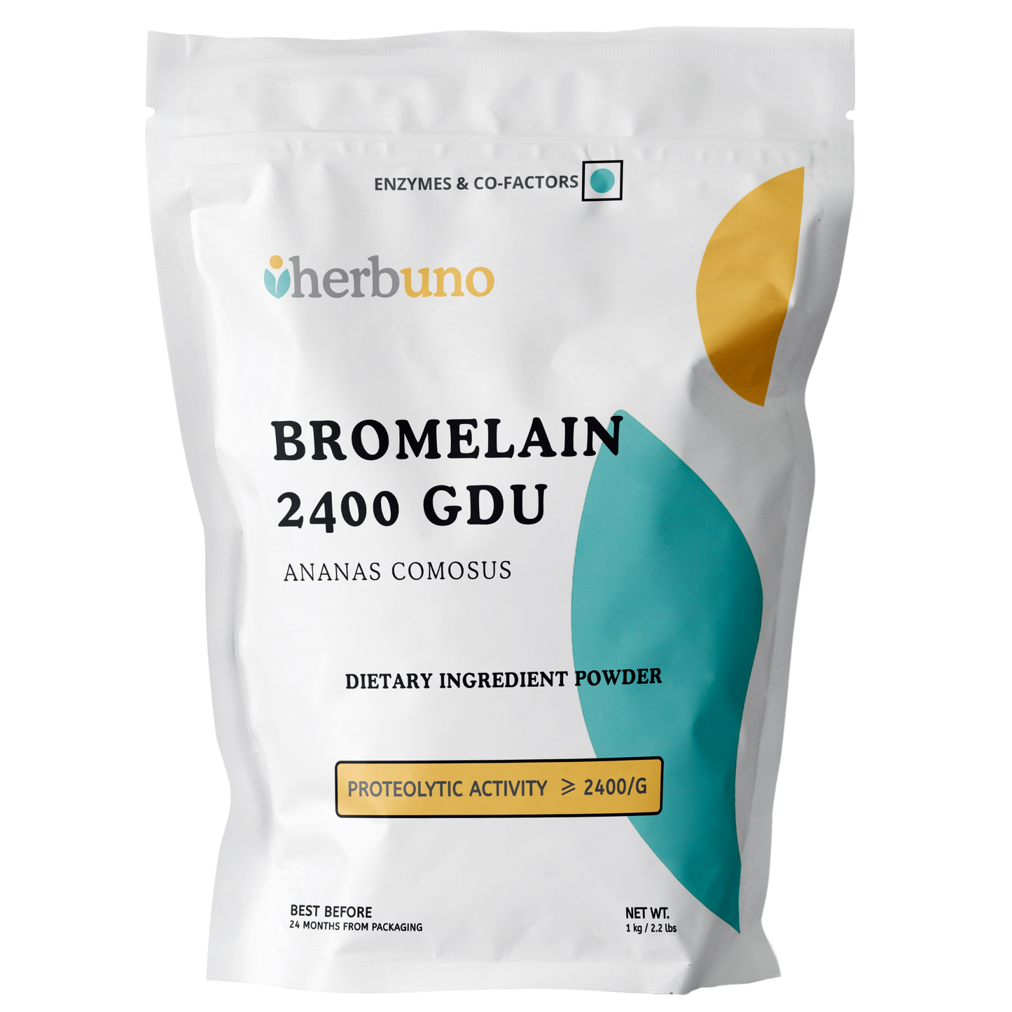 Bromelain Powder 2400 GDU - Herbuno