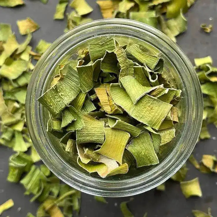 Dehydrated Leeks - Sweet Onion Flavor - Herbuno