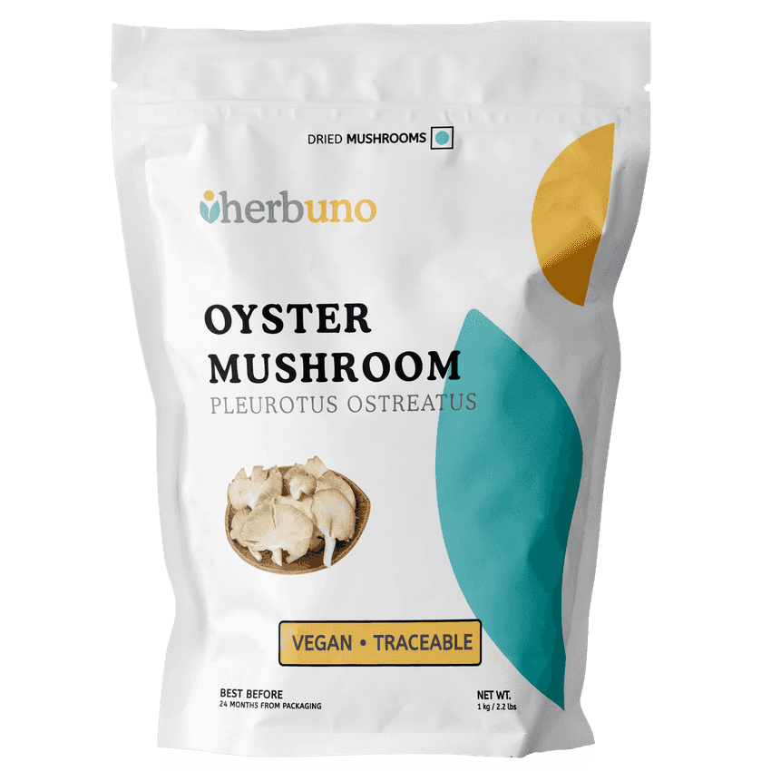 Dehydrated Oyster Mushrooms - Umami Flavor Boost - Herbuno