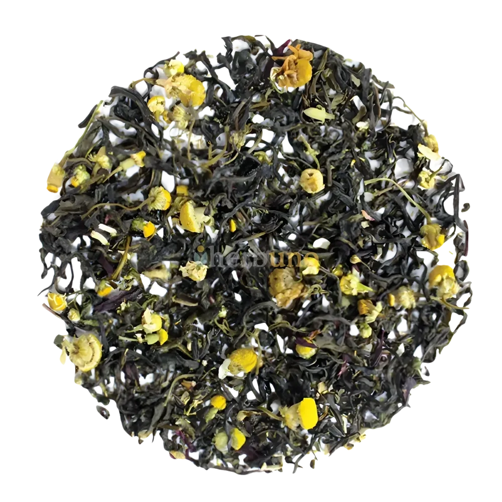 Hibiscus Chamomile Green Tea - Herbuno