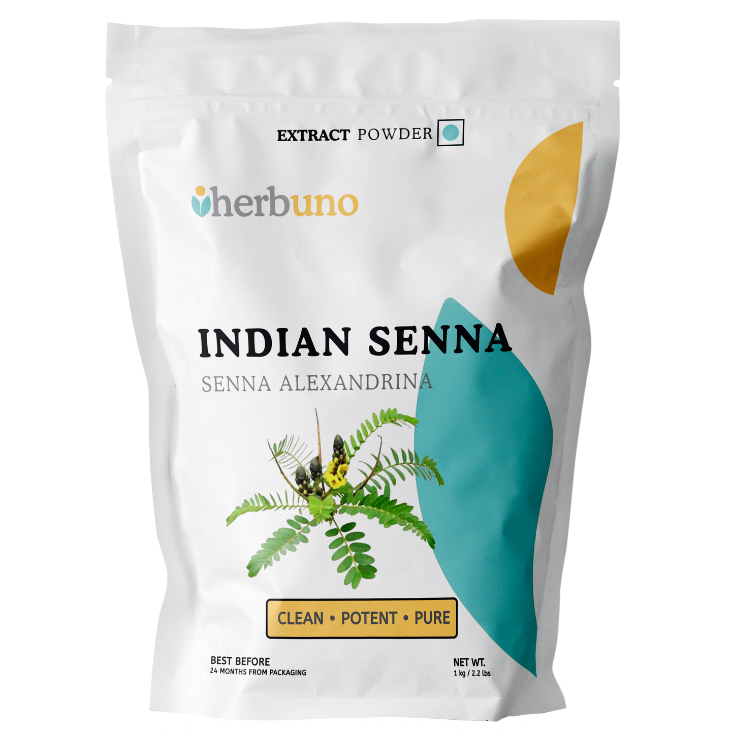 Senna Extract Powder 20% Sennosides - Herbuno