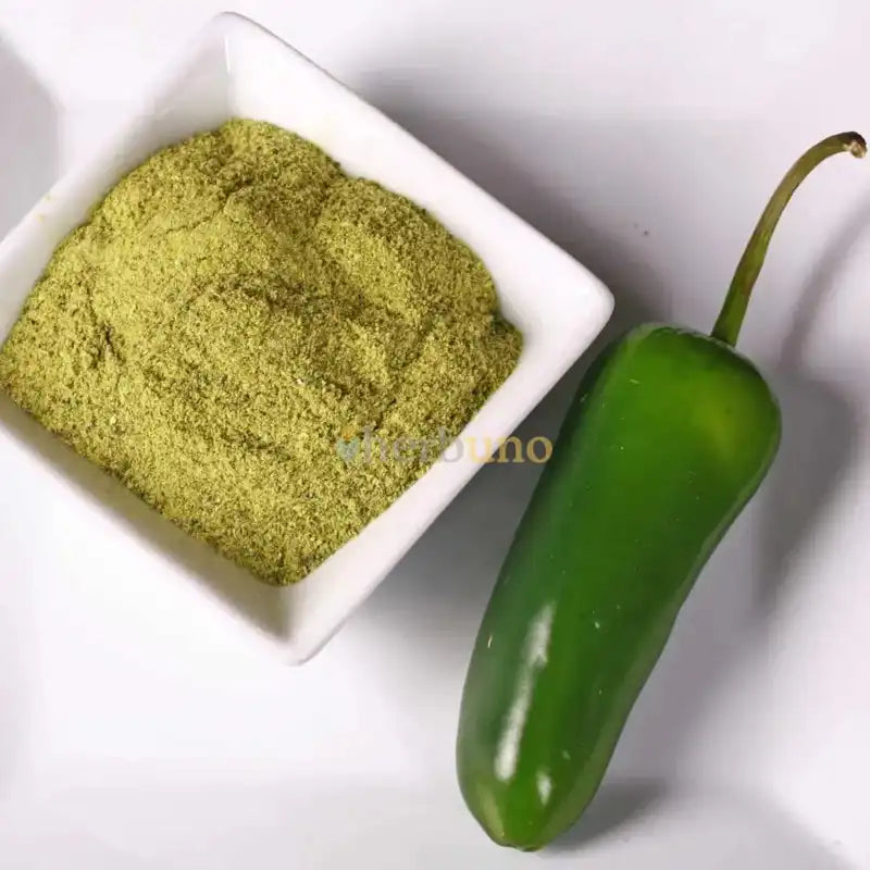 Jalapeño Powder – Spicy Green Seasoning - Herbuno