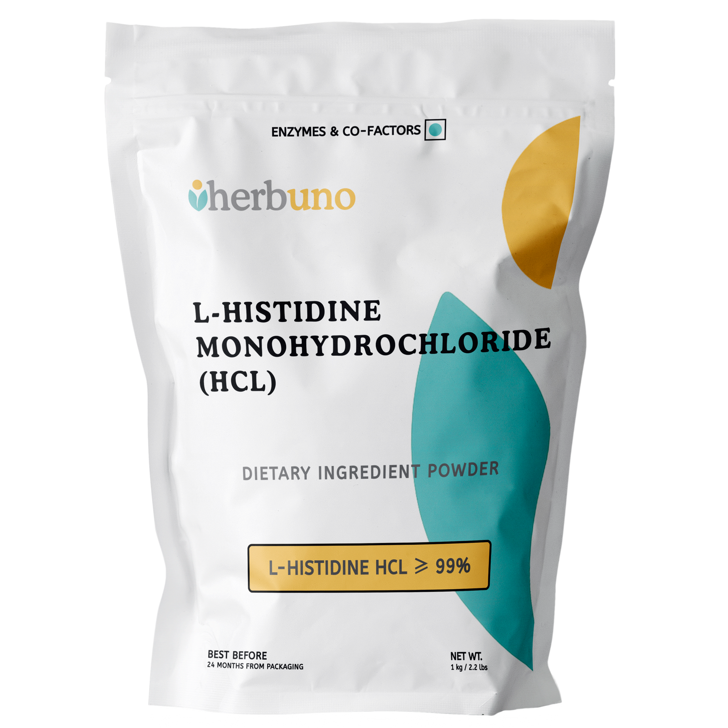 L Histidine Mono HCL 99% Powder - Herbuno.Com