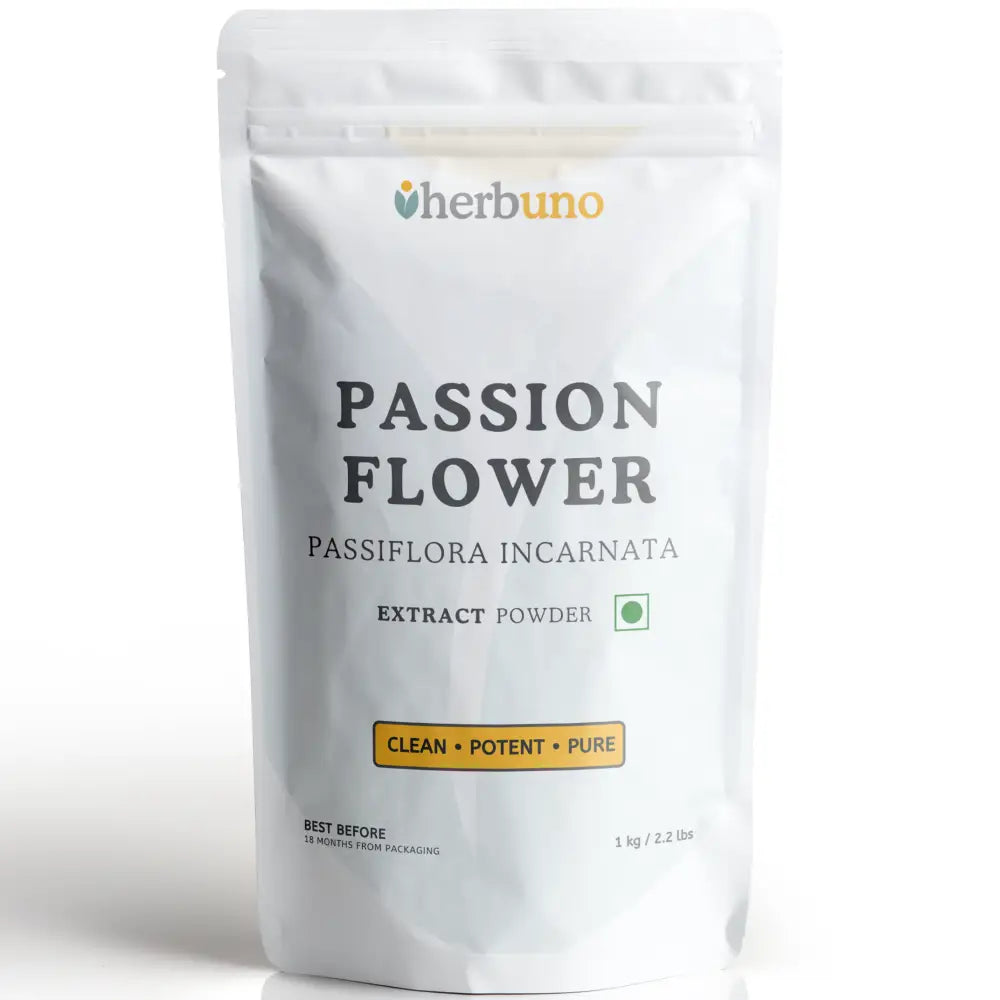 Passion Flower Extract Powder for Relaxation - Herbuno
