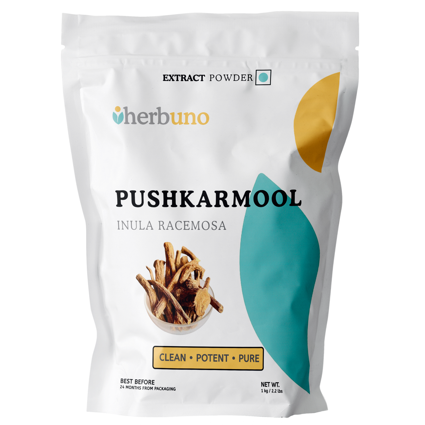 Inula racemosa (Pushkarmool) Extract Powder - Herbuno