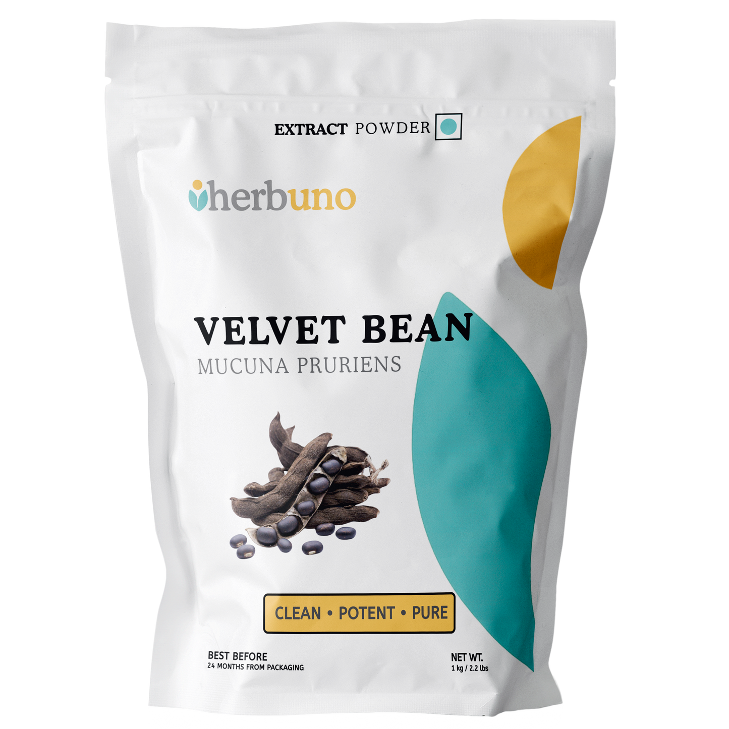 Mucuna Pruriens (Velvet Bean) Extract Powder - Herbuno
