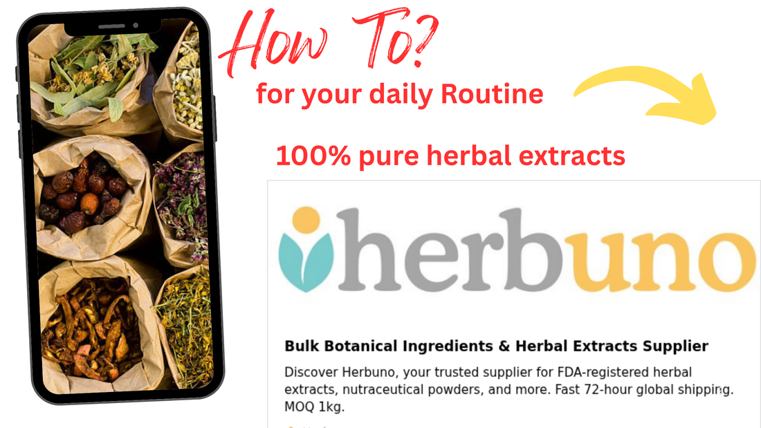 🌿✨ Discover the Healing Power of Herbal Extract Powders with Herbuno ✨🌿