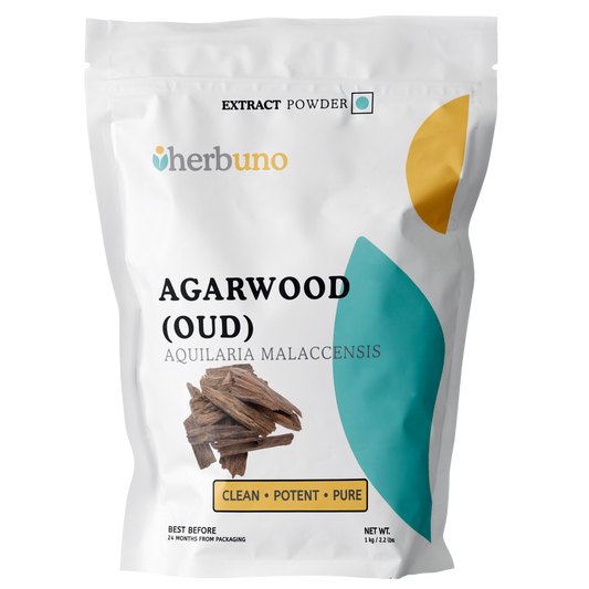 Agarwood (Oud) Extract Powder - Aquilaria malaccensis - Herbuno (Gausyn Global LLP)