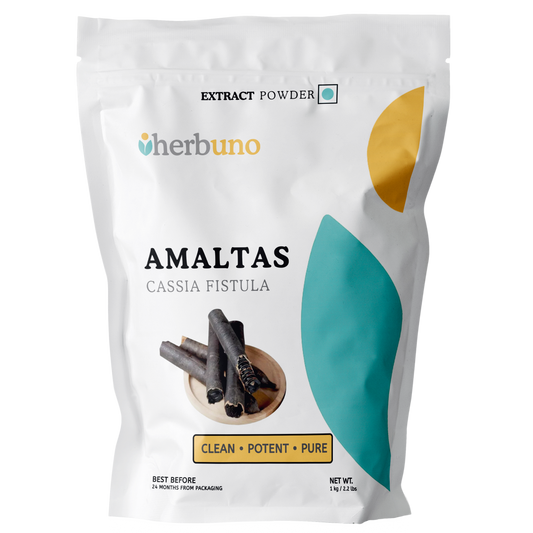 Amaltas Pod Extract Powder - Cassia fistula - Herbuno.Com