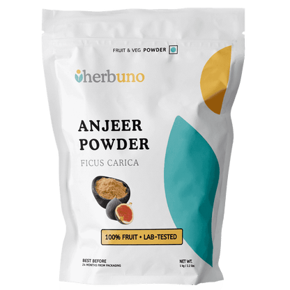 Anjeer Powder - Natural Sweetener & Fiber - Herbuno.Com