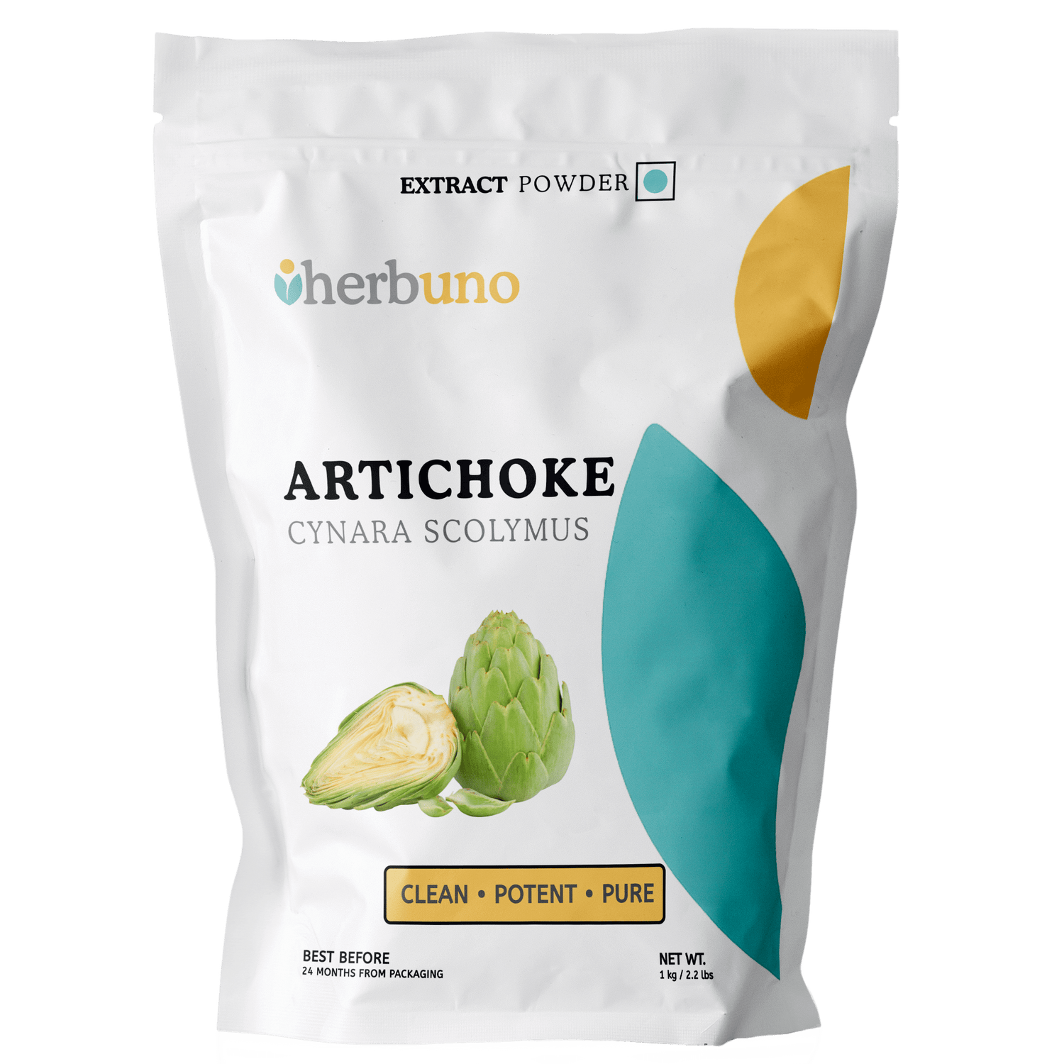 Artichoke Leaf Extract Powder - Cynara scolymus - Herbuno.Com