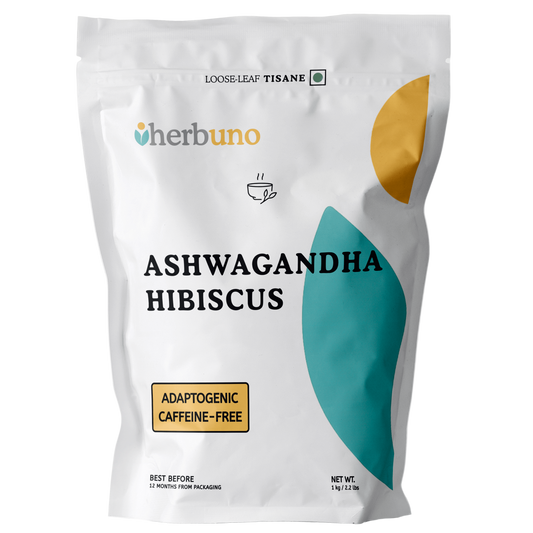 Ashwagandha Hibiscus Tisane - Herbuno (Gausyn Global LLP)