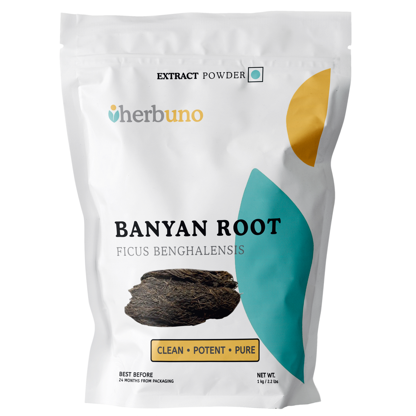 Banyan Root Extract Powder - Ficus benghalensis - Herbuno.Com