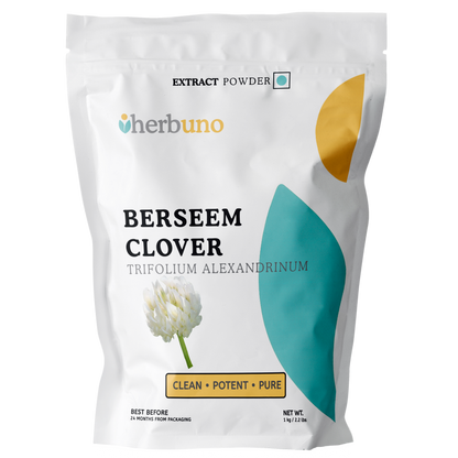 Berseem Clover Extract Powder - Trifolium alexandrinum - Herbuno.Com