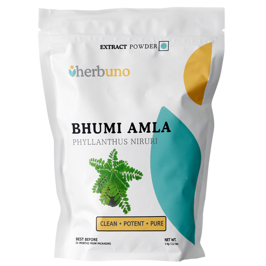 Bhumi Amla (Phyllanthus Niruri) Extract Powder - Herbuno.Com