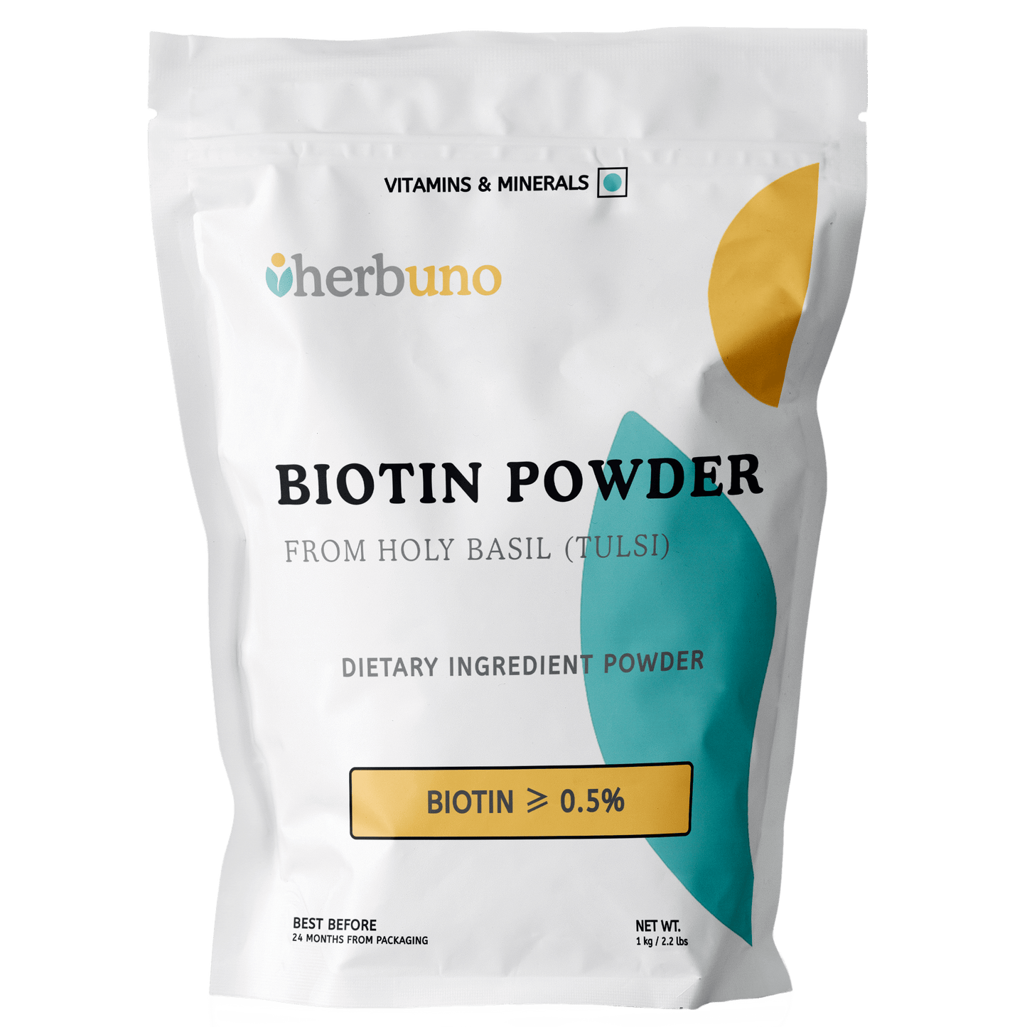 Biotin (0.5%) — from Holy Basil Leaf  - Bulk Supplier India  - shop_name