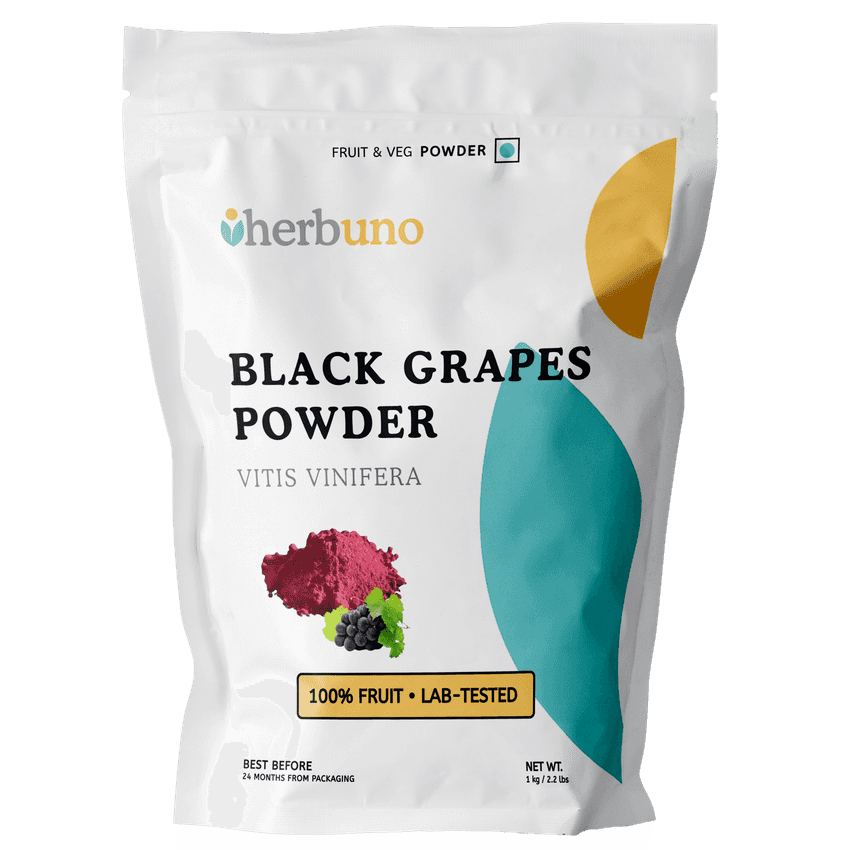 Black Grapes Powder - Vitis vinifera - Herbuno.Com