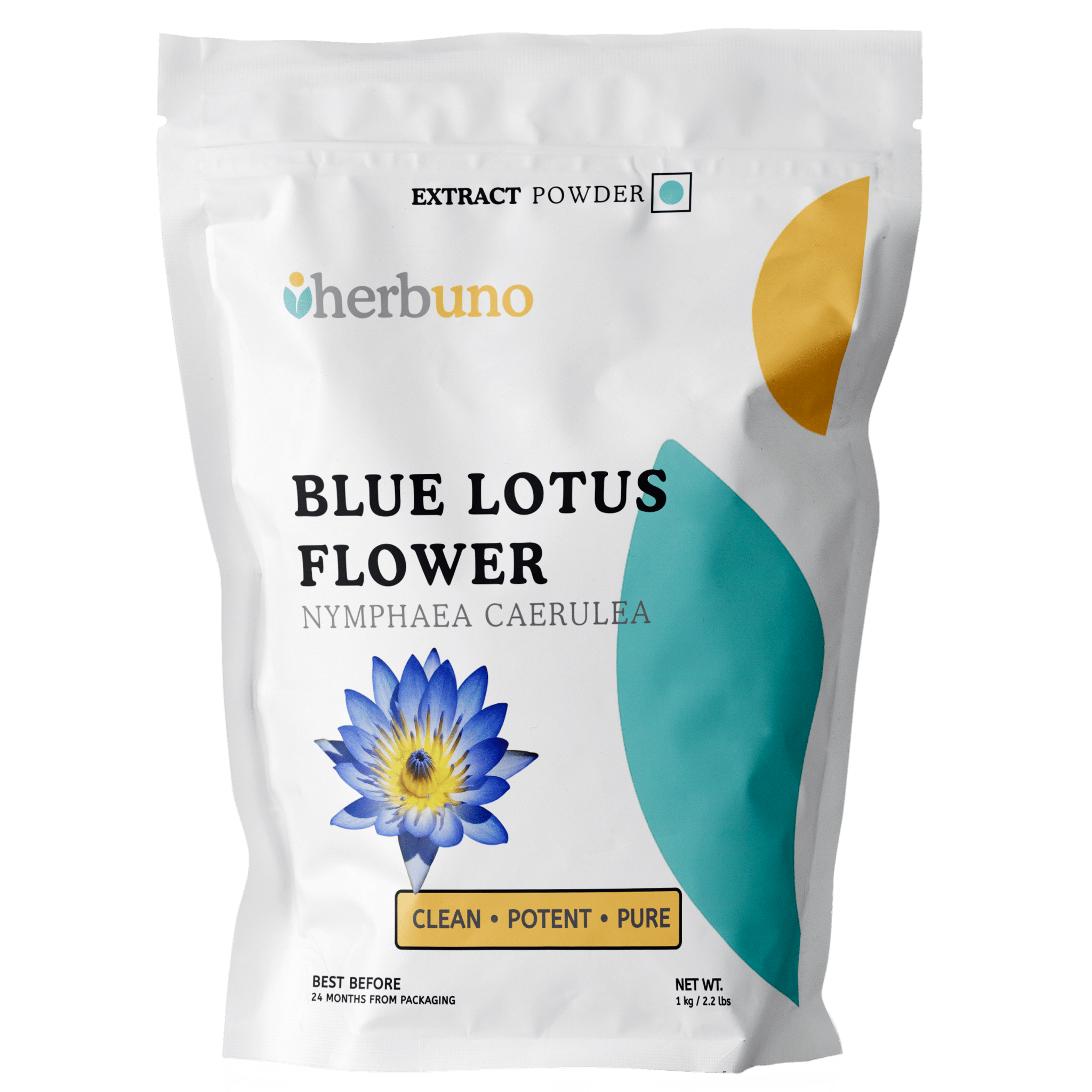 Blue Lotus Flower Extract — Nymphaea caerulea | Herbuno