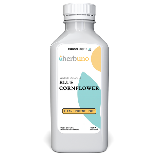Blue cornflower Water Soluble Extract - Centaurea cyanus - Herbuno.Com