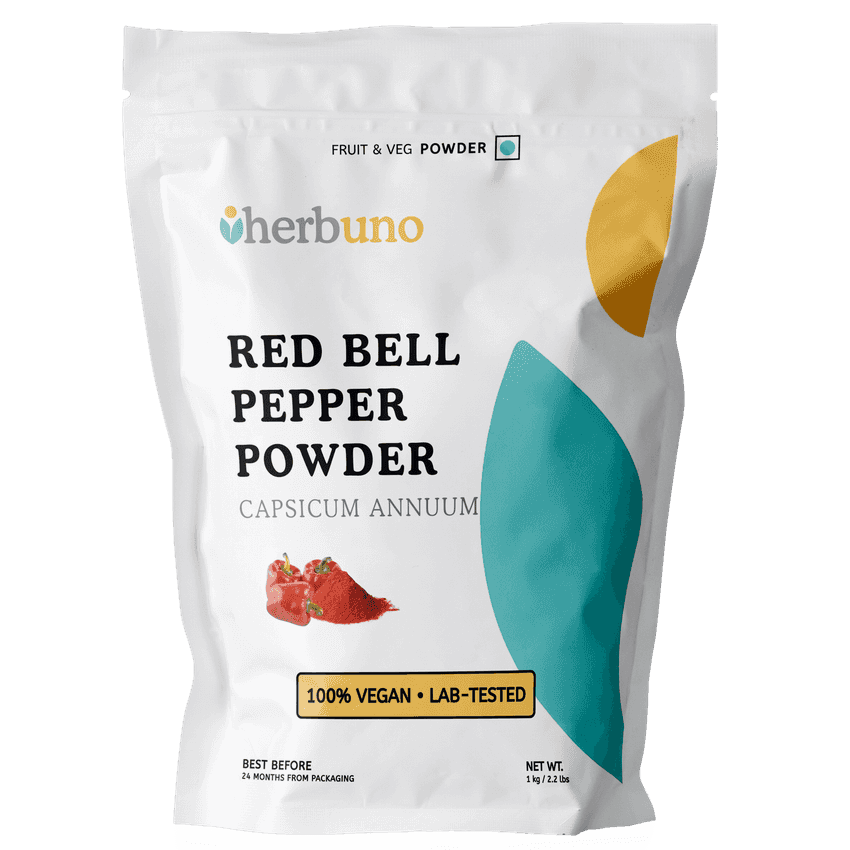 Capsicum Powder - Sweet Red Pepper Spice - Herbuno.Com