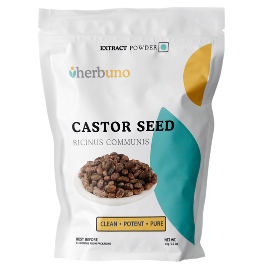Castor Seed Extract Powder - Ricinus Communis Linn - Herbuno.Com