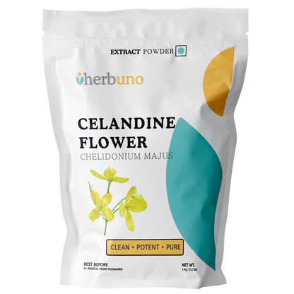 Celandine Extract Powder - Chelidonium majus - Herbuno.Com