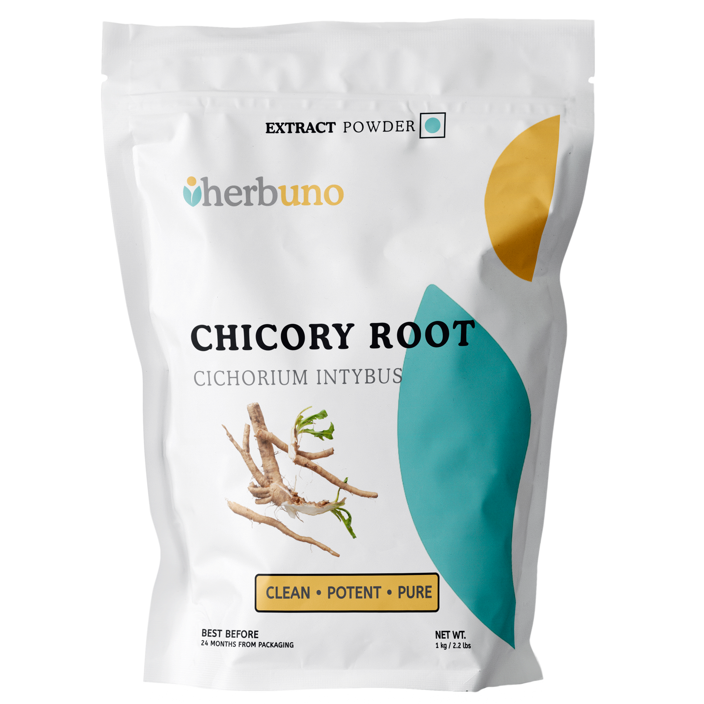 Chicory Root Extract Powder - Cichorium intybus - Herbuno.Com