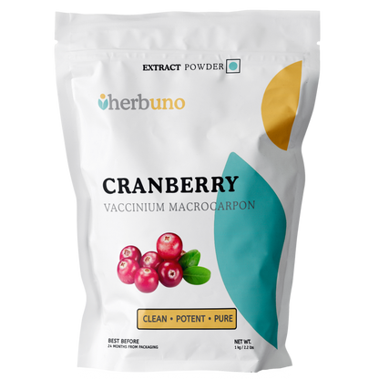 Cranberry Extract Powder - Vaccinium macrocarpon - Herbuno.Com