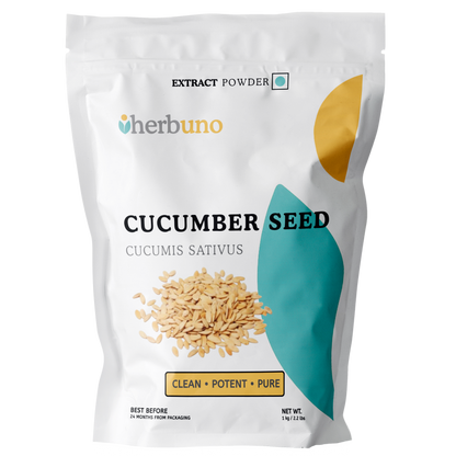 Cucumber Seed Extract Powder - Cucumis sativus - Herbuno.Com