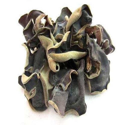 Dehydrated Black Fungus - Auricularia polytricha - Herbuno.Com