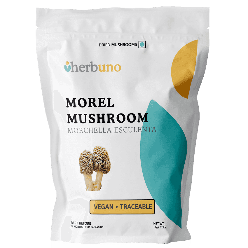 Dehydrated Morel Mushrooms - Gourmet Umami Flavor - Herbuno.Com