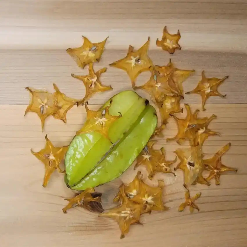 Dehydrated Starfruit - Tangy & Nutritious Snack - Herbuno.Com
