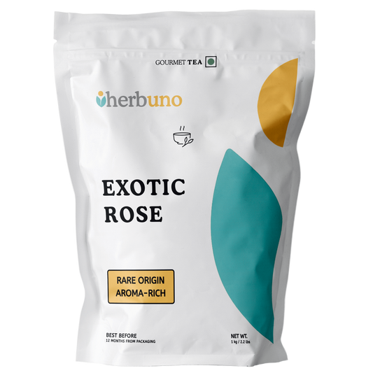 Exotic Rose Green Tea - Herbuno.Com