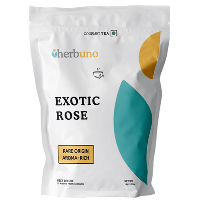 Exotic Rose Green Tea - Herbuno