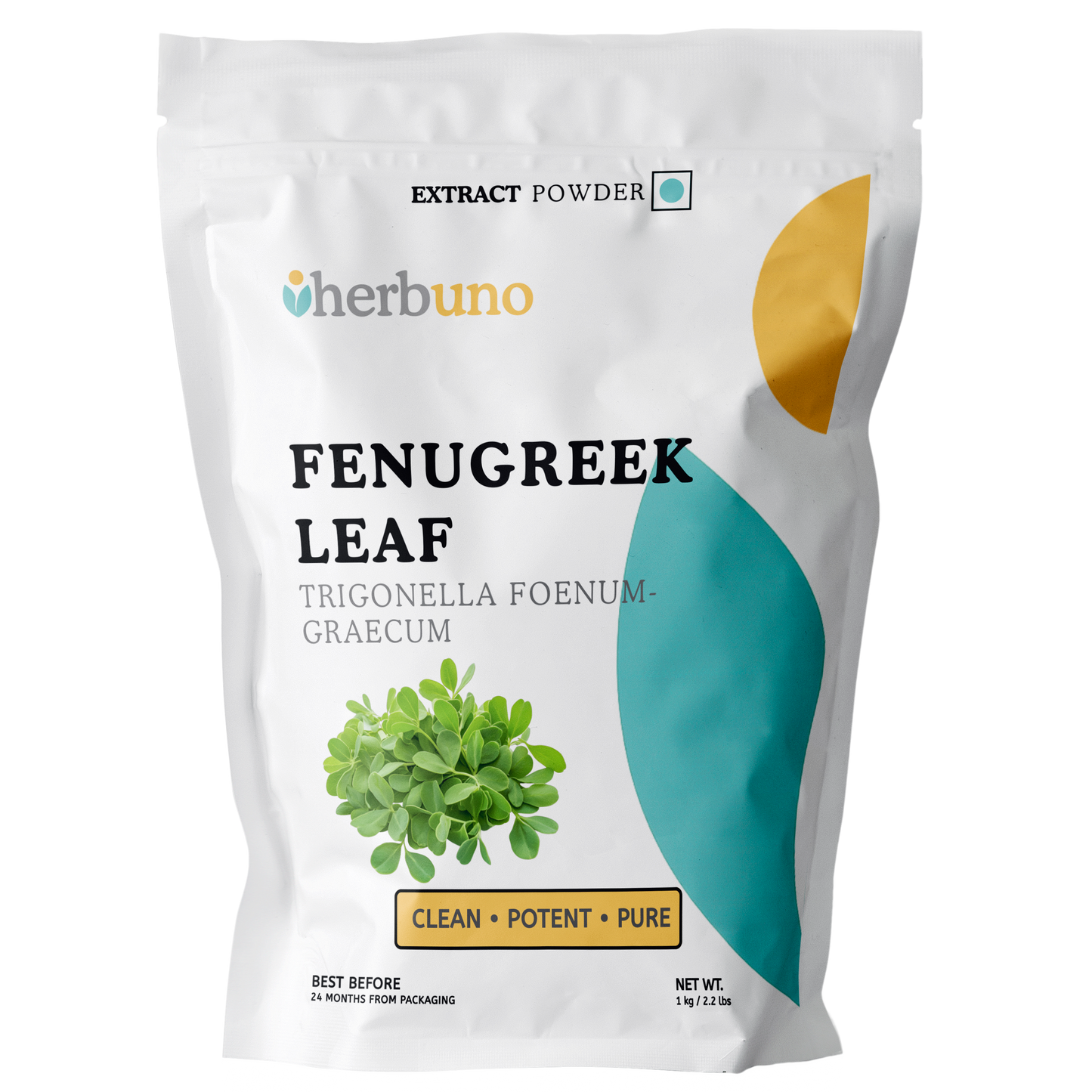 Fenugreek Leaf Extract Powder - Trigonella foenum-graecum - Herbuno.Com