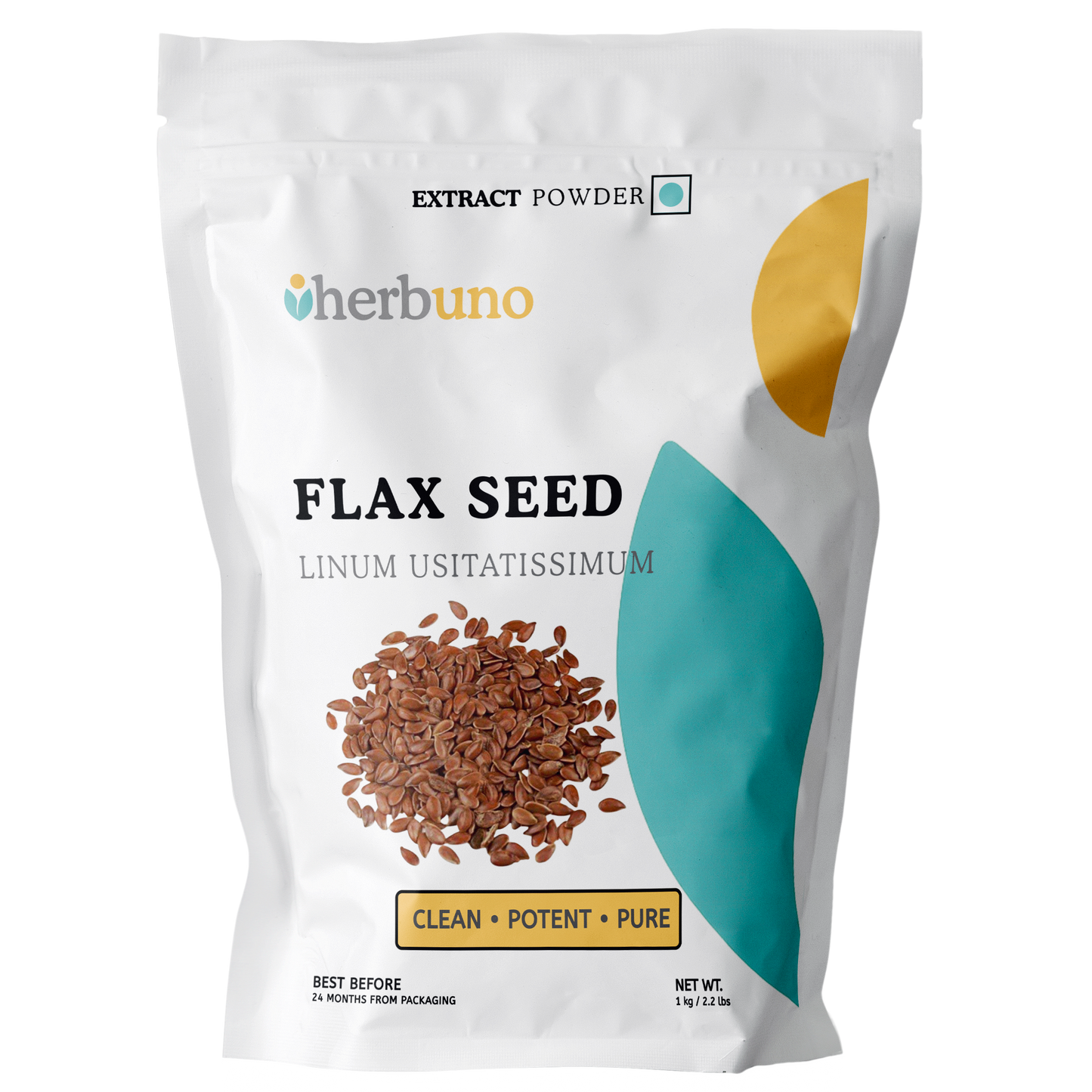 Flax Seed Extract Powder - Linum Usitatissimum - Herbuno.Com