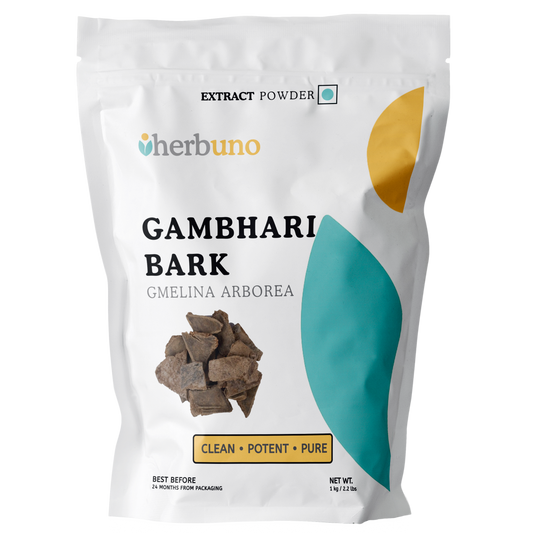Gambhari Bark Extract Powder - Gmelina arborea - Herbuno.Com