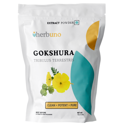 Gokshura Extract Powder - Tribulus Terrestris - Herbuno.Com
