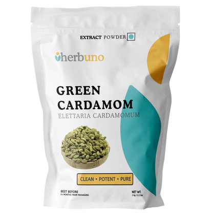 Green Cardamom Extract Powder - Elettaria cardamomum - Herbuno.Com