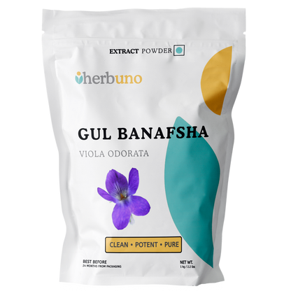 Gul banafsha Extract Powder - Viola Odorata - Herbuno.Com