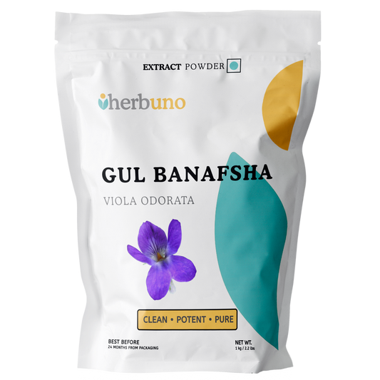 Gul banafsha Extract Powder - Viola Odorata - Herbuno.Com