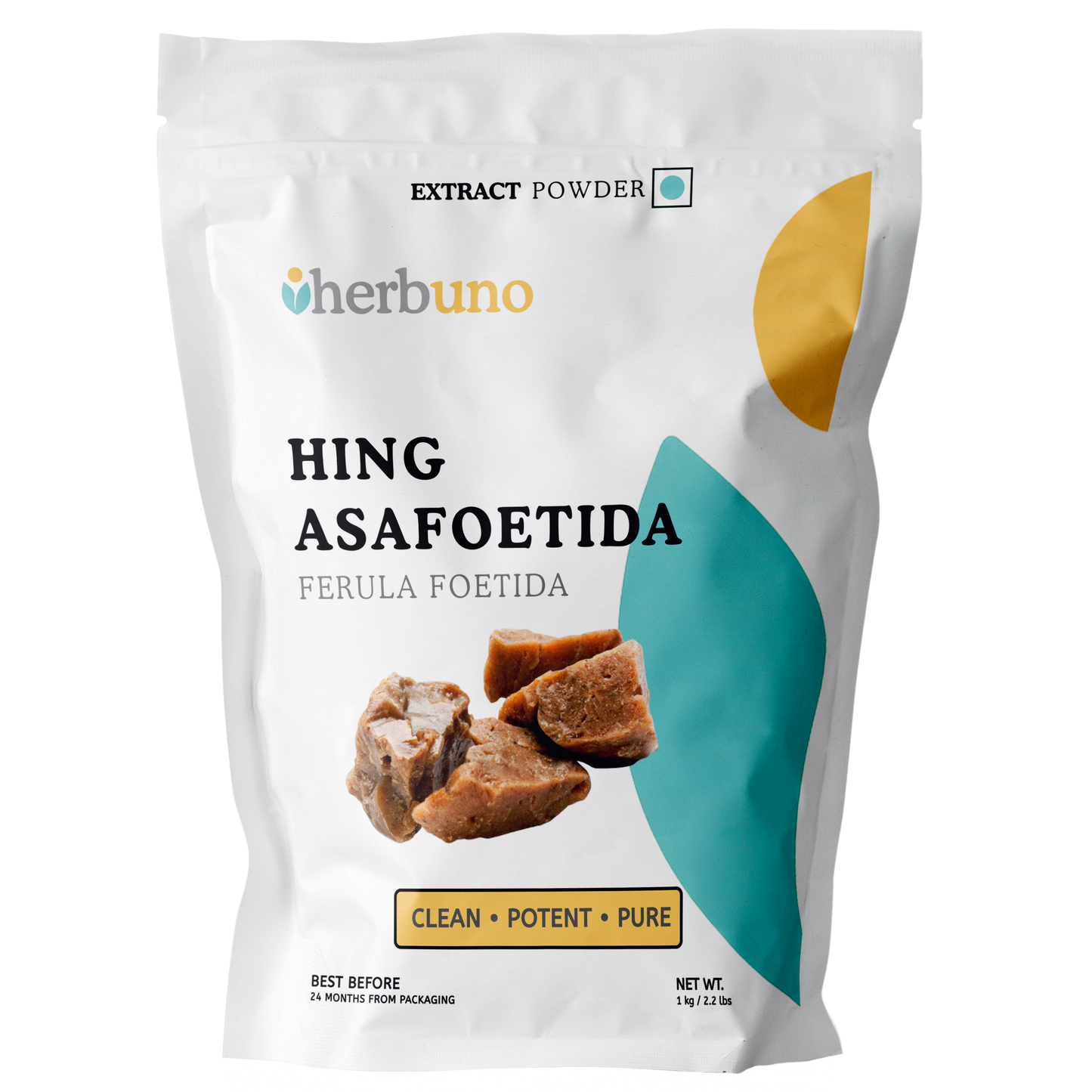 Hing Extract Powder - Asafoetida - Ferula foetida - Herbuno.Com